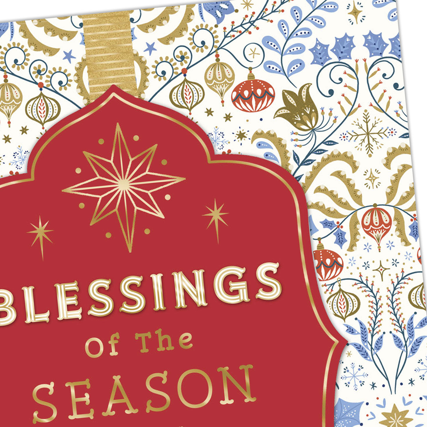 Blessings of the Season Religious Christmas Card for Priest, , large image number 5
