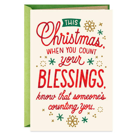 I Appreciate You Christmas Card, , large