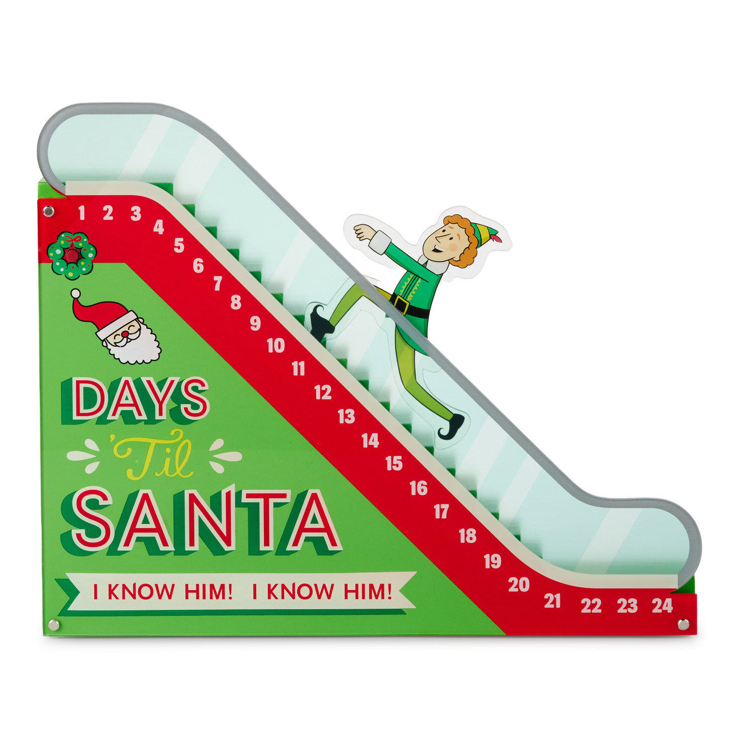 Buddy the Elf Escalator Countdown Calendar side image number 2