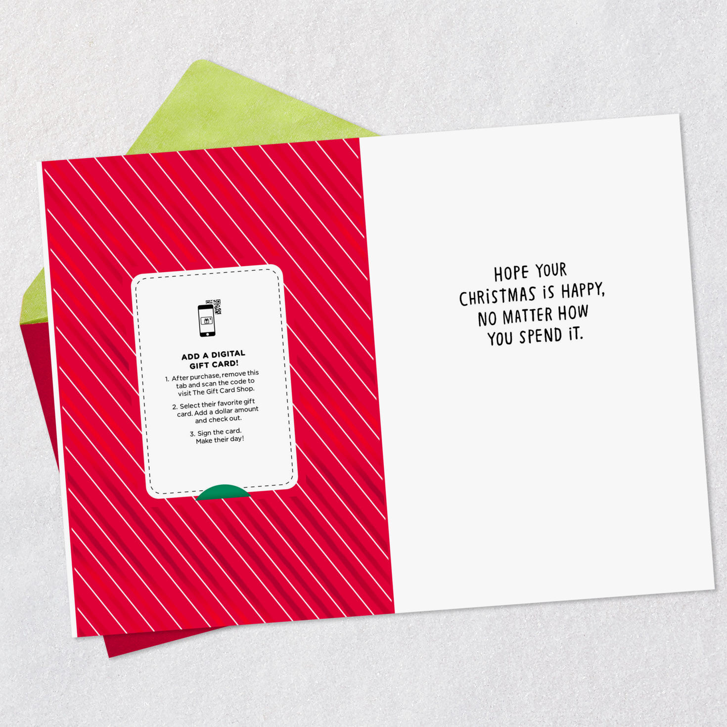 Elves Then and Now Gift Card Greeting Funny Christmas Card, , large image number 3