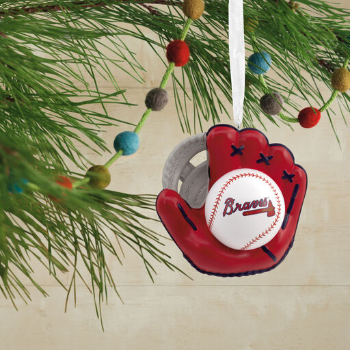 MLB Atlanta Braves™ Baseball Glove Hallmark Ornament, 