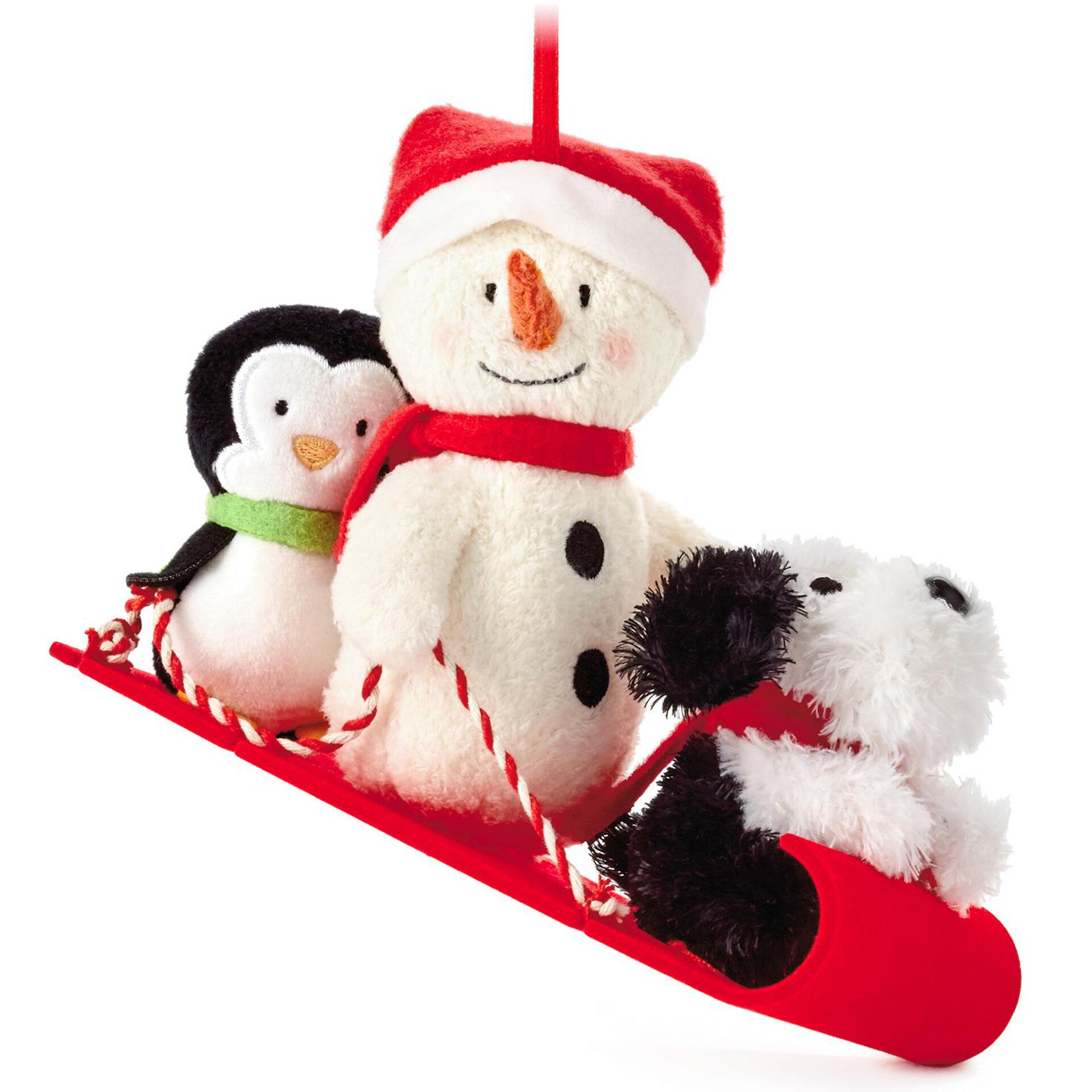 Snow What Fun Plush Hallmark Ornament - Gift Ornaments - Hallmark