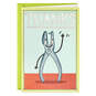 Thanks a Hole Punch Funny Thank-You Card, , large image number 1