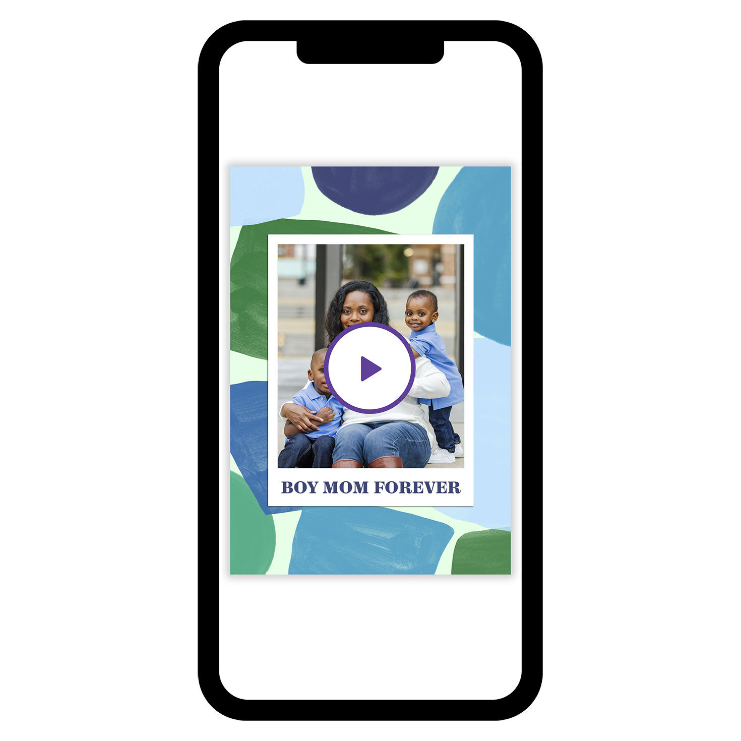 Modern Blooms Frame Mother's Day eCard