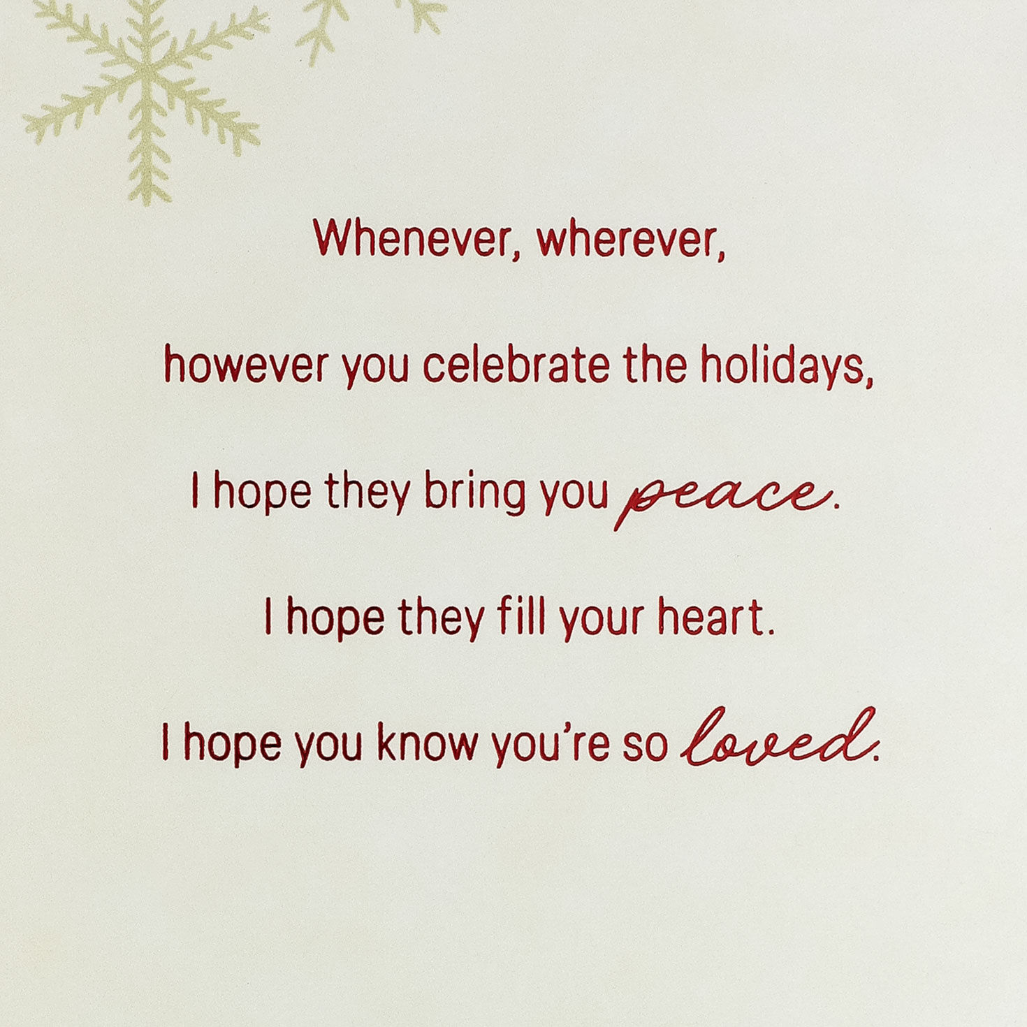 Elegant Winter Forest Christmas Card for Friend Sentiment image number 2