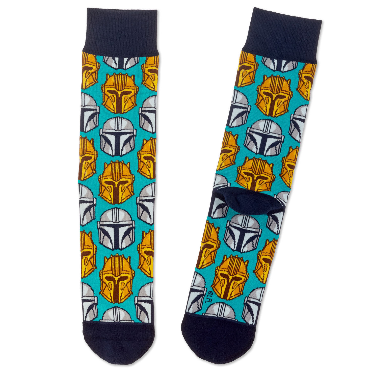 Star Wars: The Mandalorian™ Helmet Novelty Crew Socks for only USD 14.99 | Hallmark