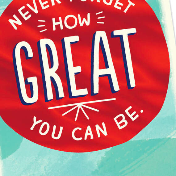 3.25" Mini You're Great Card, , large image number 5