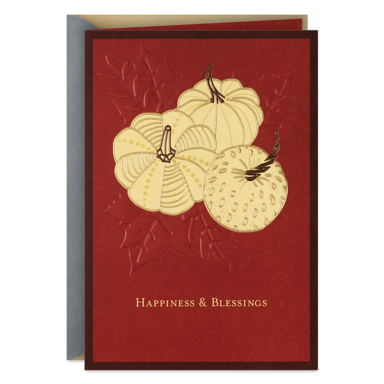 You're Being Counted Among Blessings Thanksgiving Card