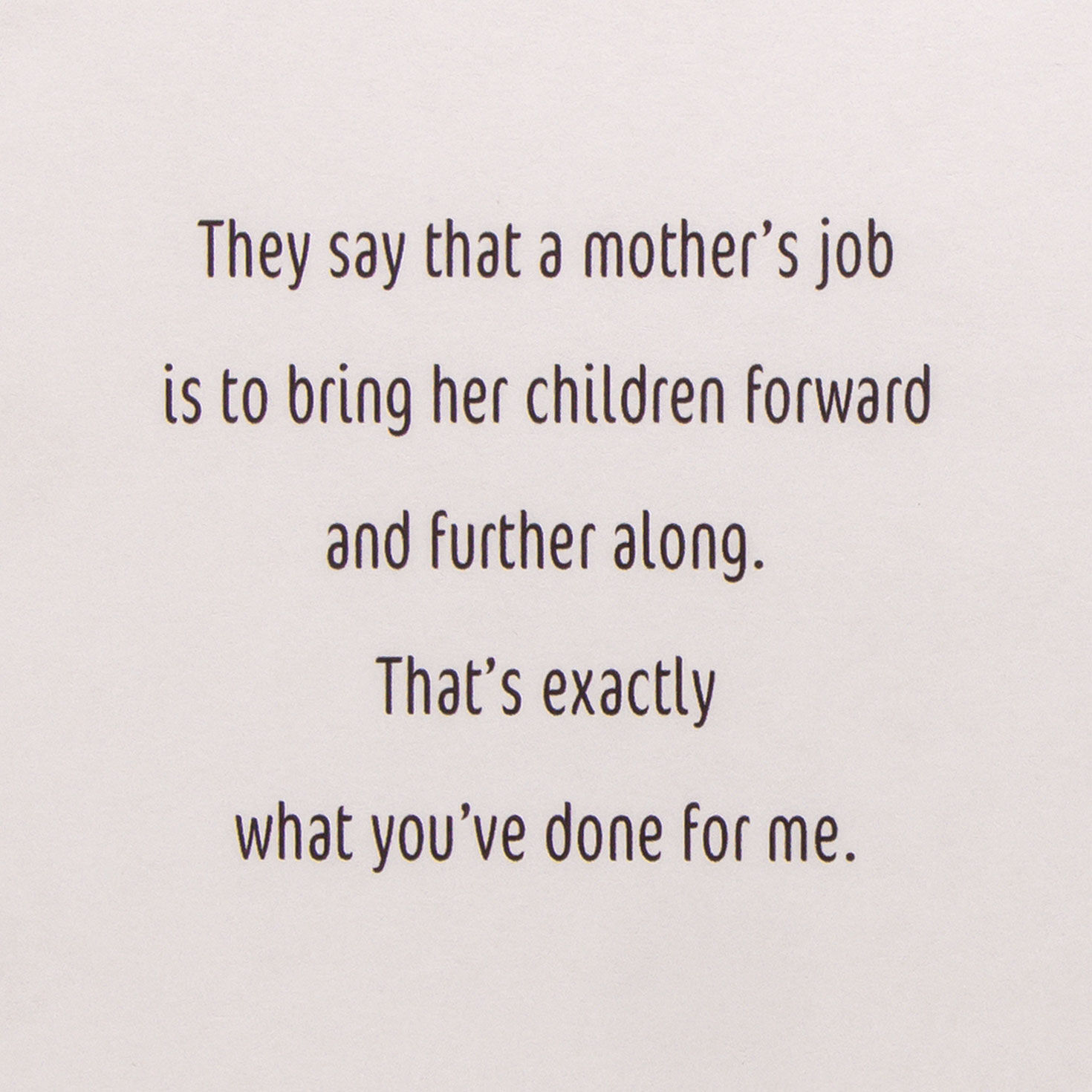 Flowers and Leaves Mama Mother's Day Card From Daughter Sentiment image number 2