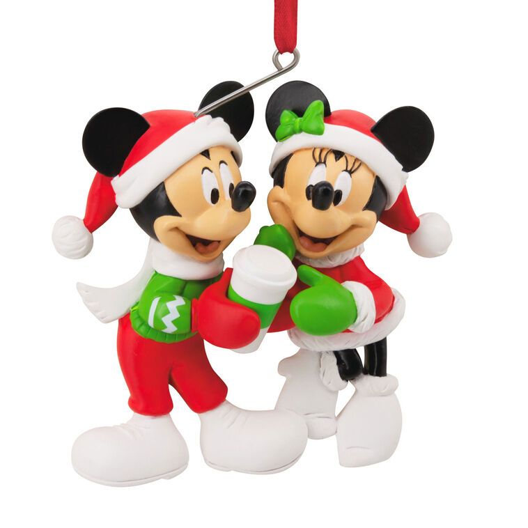 Disney Mickey and Minnie Sharing Cocoa Hallmark Ornament