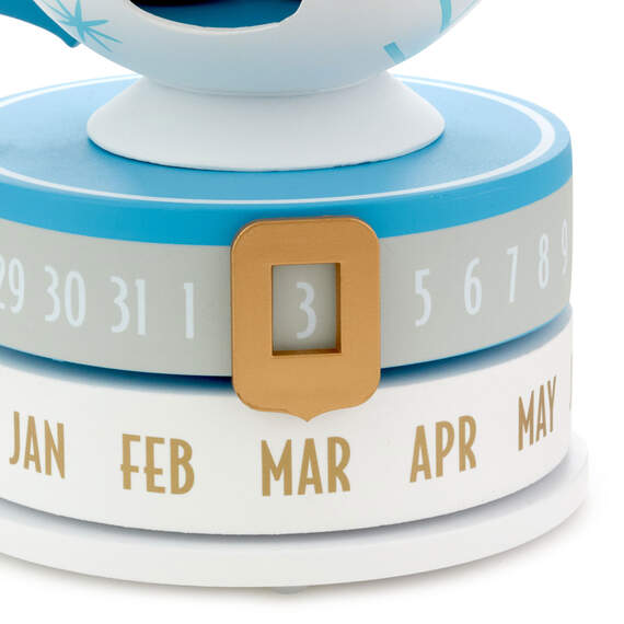 Walt Disney World 50th Anniversary Mickey and Minnie Teacup Perpetual Calendar With Motion, , large image number 5
