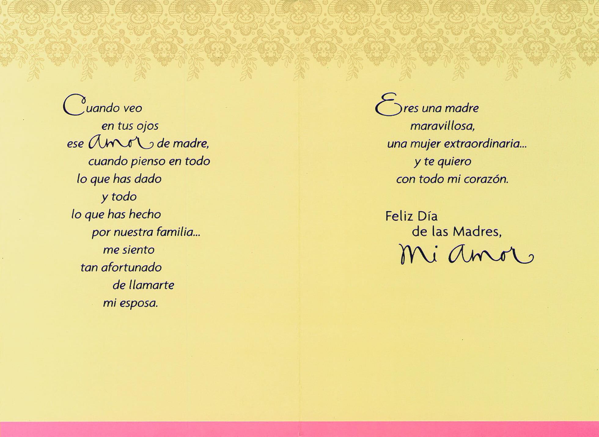A Remarkable Woman Spanish-Language Mother's Day Card for Wife