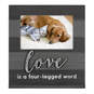 Love Four-Legged Word Picture Frame, 4x6, , large image number 1