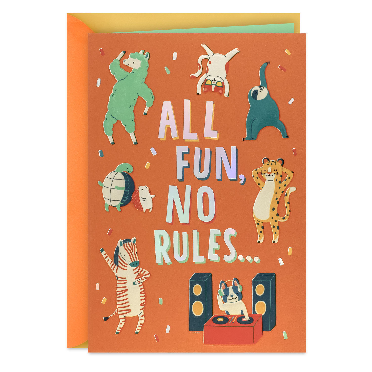 All Fun No Rules Grandparents Day Card