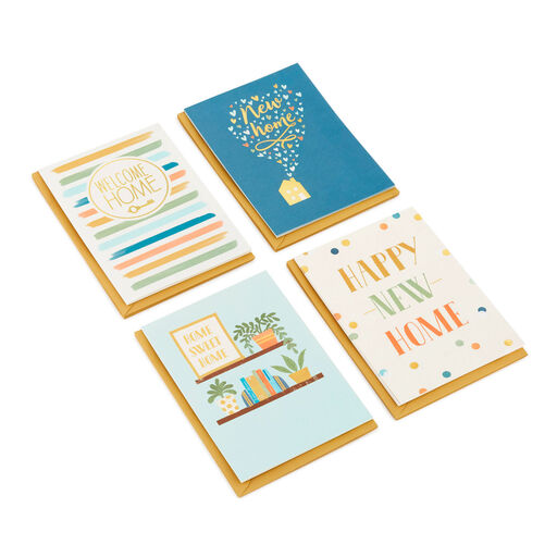 Assorted Designs Boxed New Home Congratulations Cards, Pack of 16, 