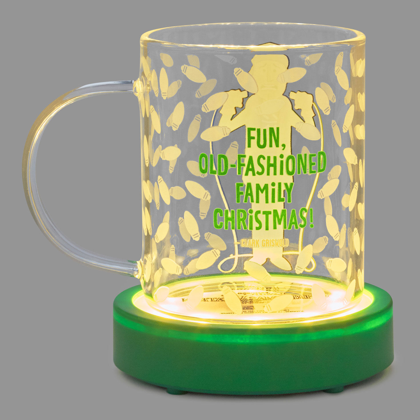 Clark Griswold Mug and Light-up Base With Sound back lit image number 4