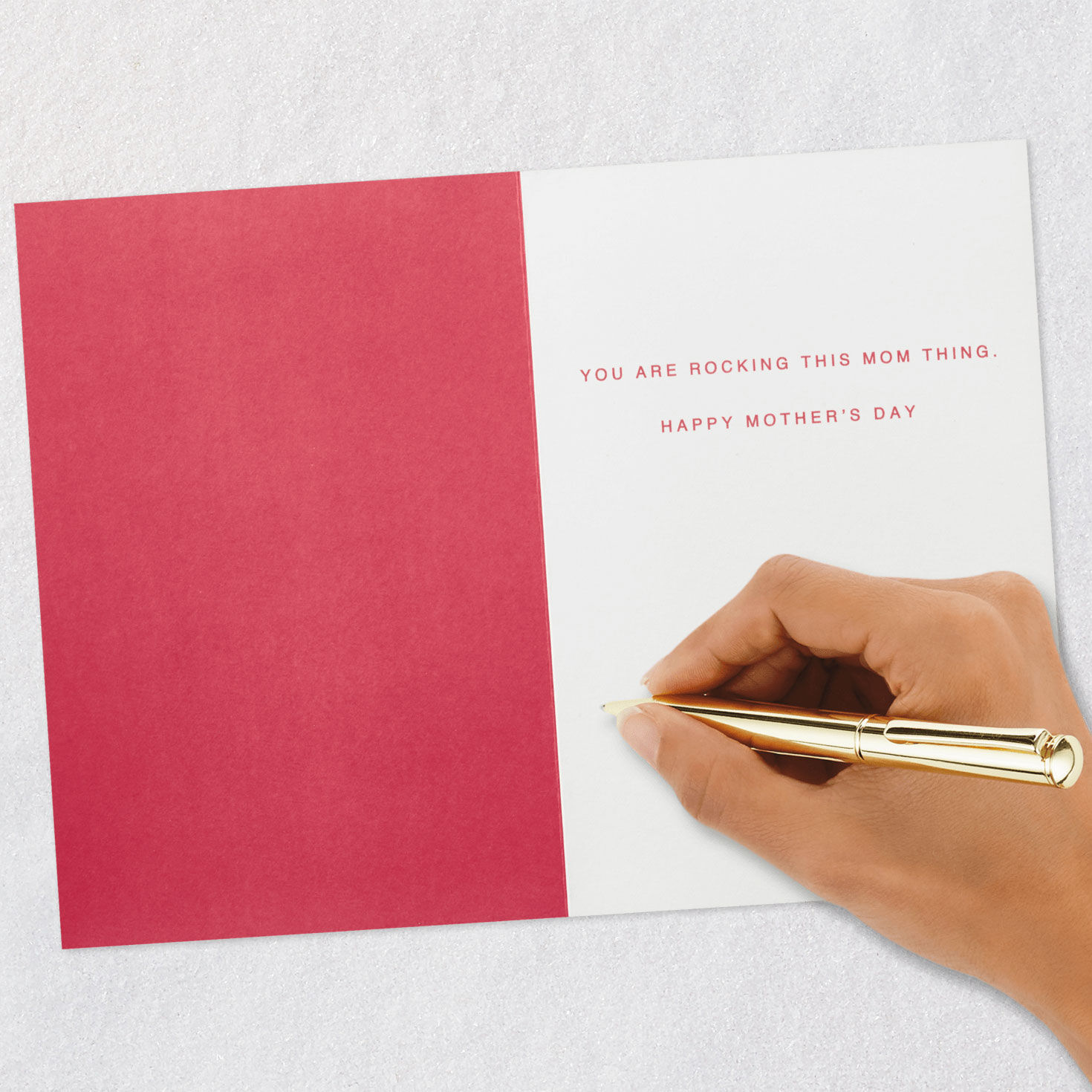 Boss Mom Letter Board Mother's Day Card signing card image number 6