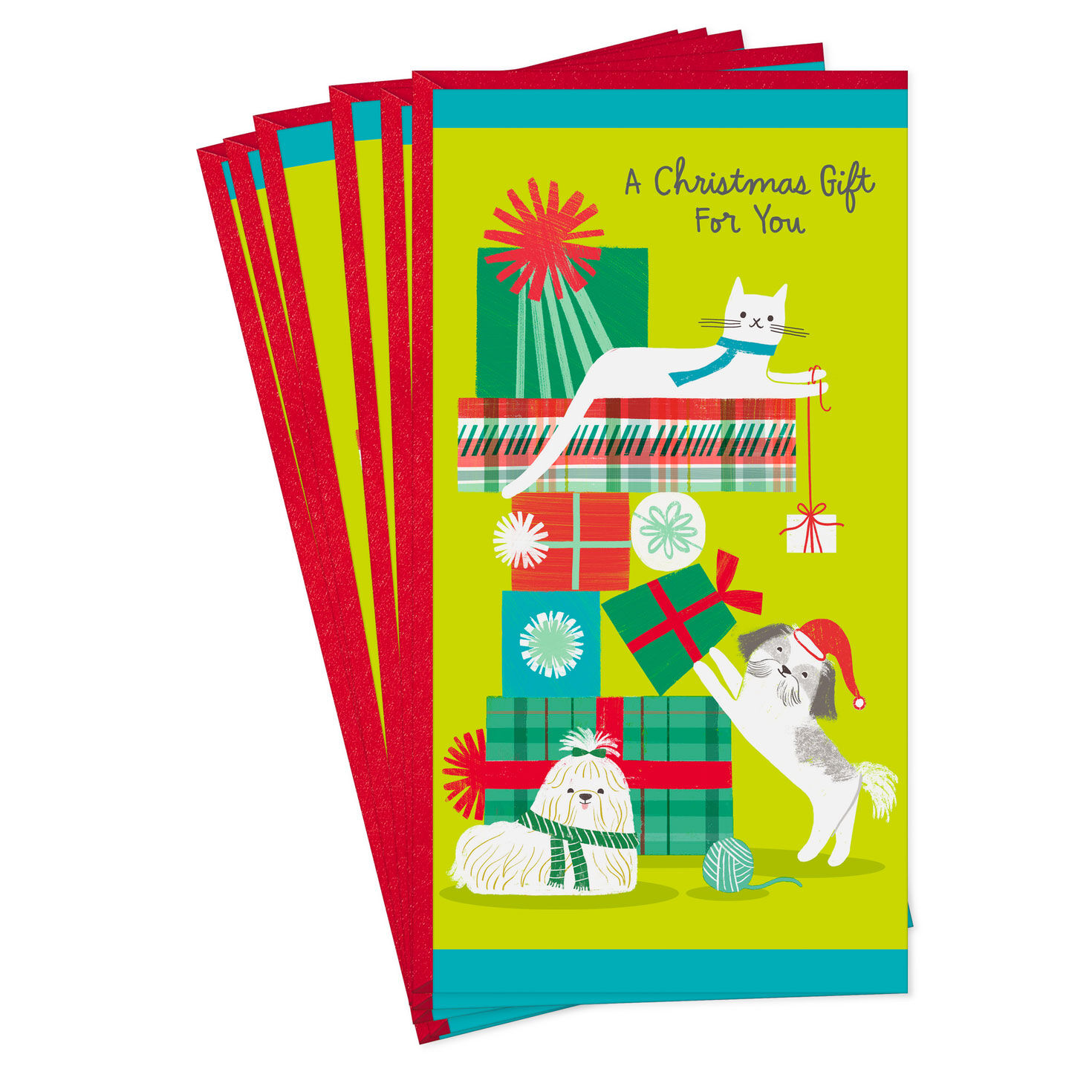 A Christmas Gift for You Money Holder Christmas Cards, Pack of 6, , large image number 1