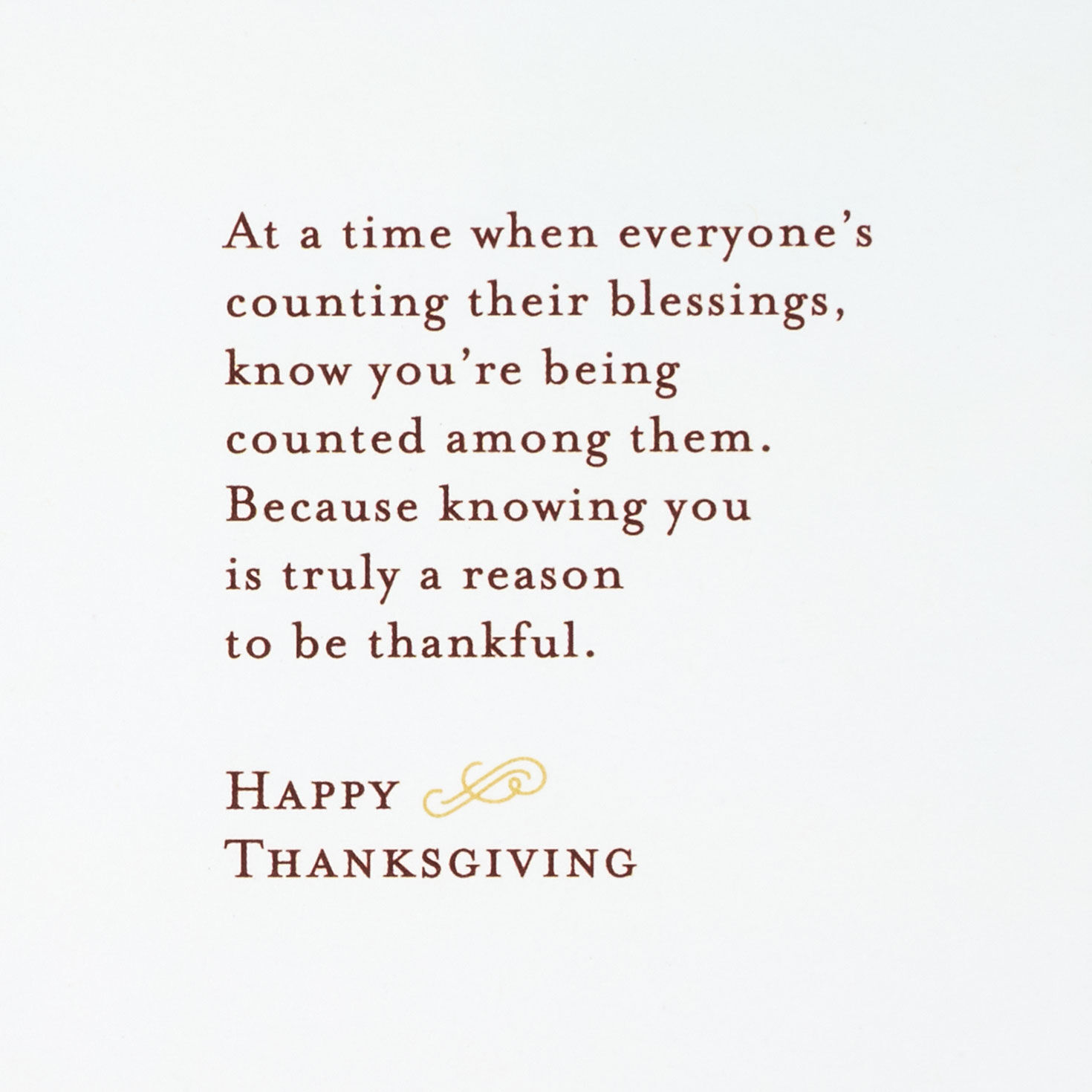 Pumpkins and Leaves Thanksgiving Card sentiment image number 2
