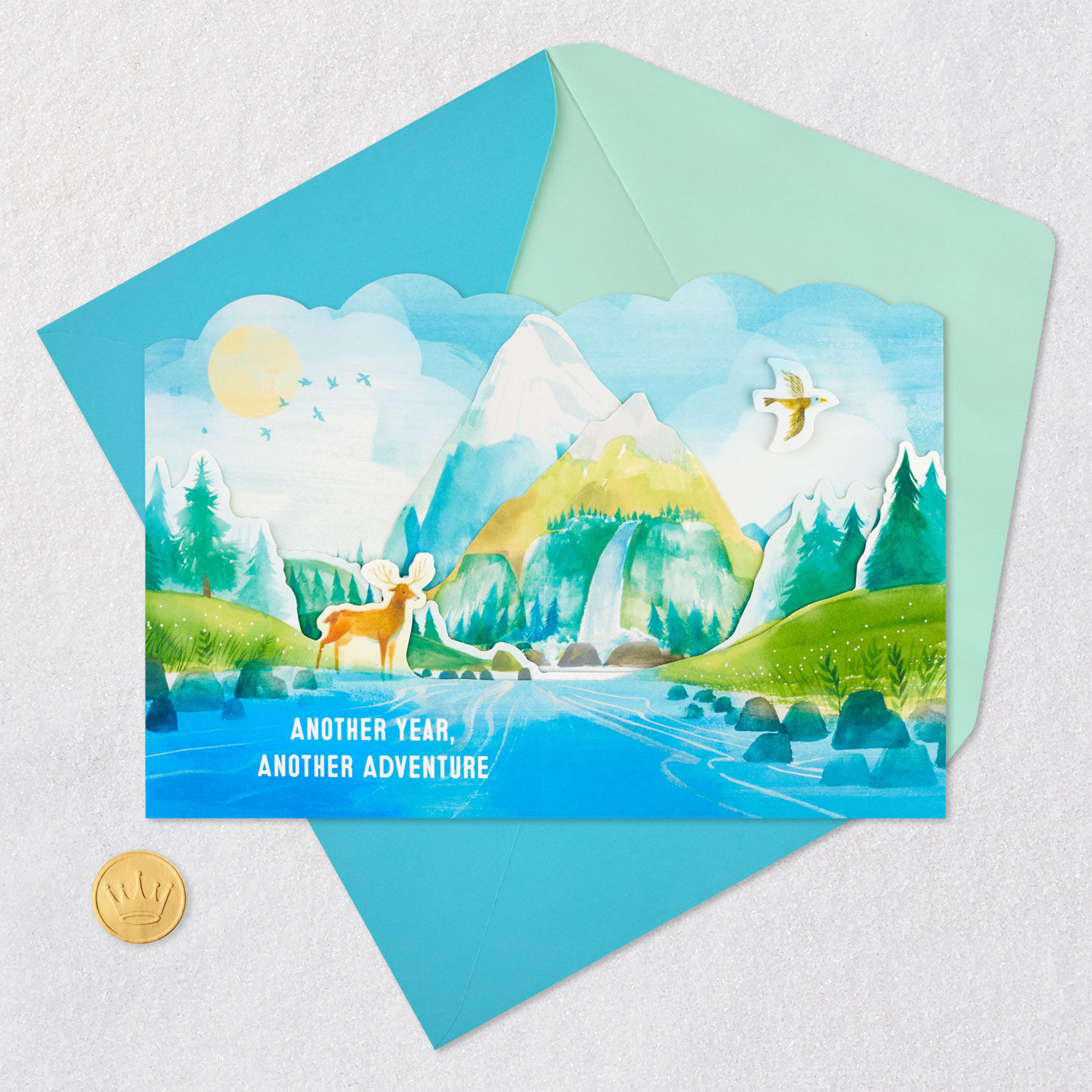 Another Year, Another Adventure 3D Pop-Up Birthday Card for only USD 6.99 | Hallmark