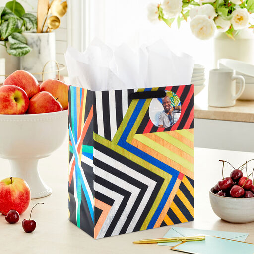 13" ArtLifting Broken Spectrum and the Four Points Large Gift Bag, 