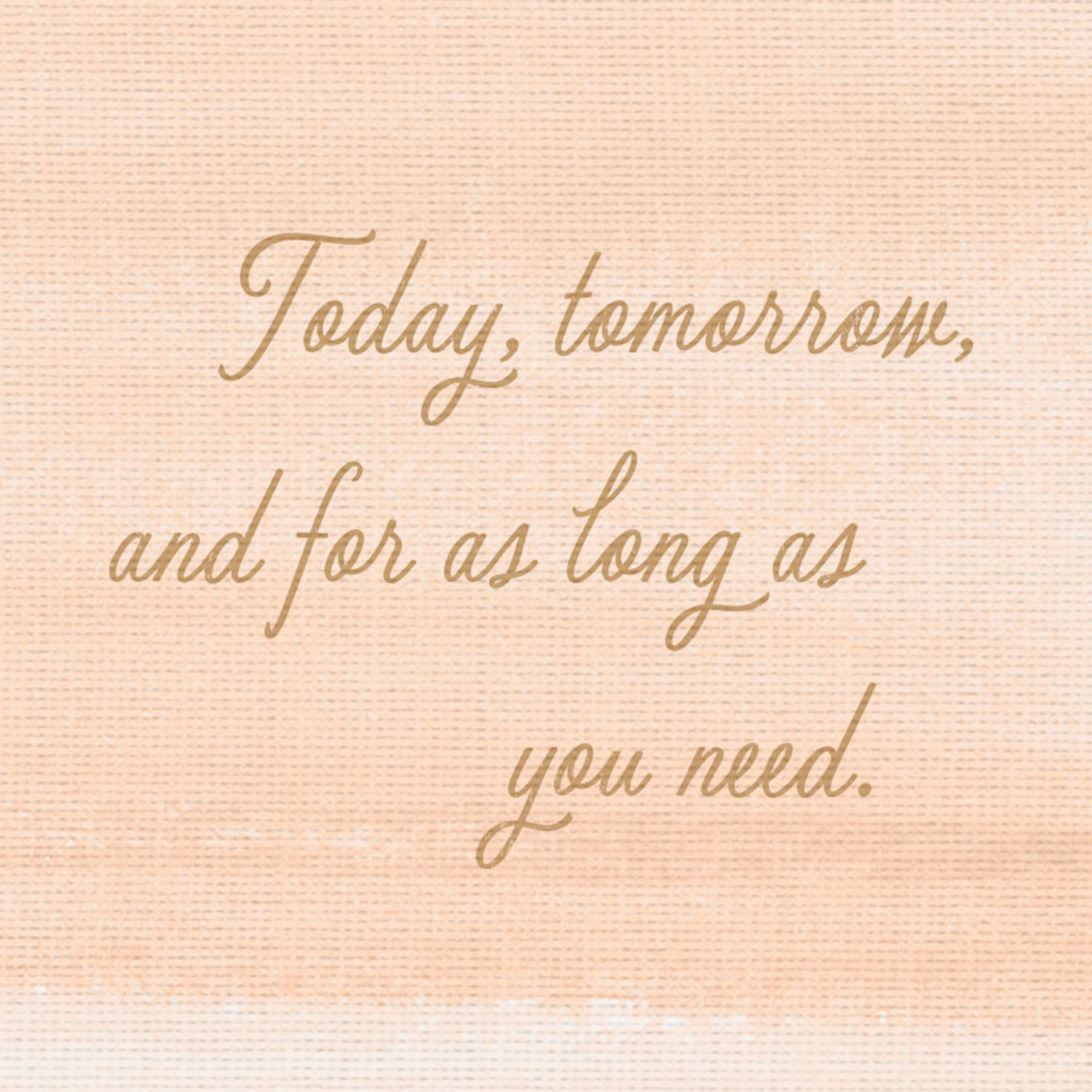 Lettering on Burnt Orange Sympathy Card Sentiment image number 2
