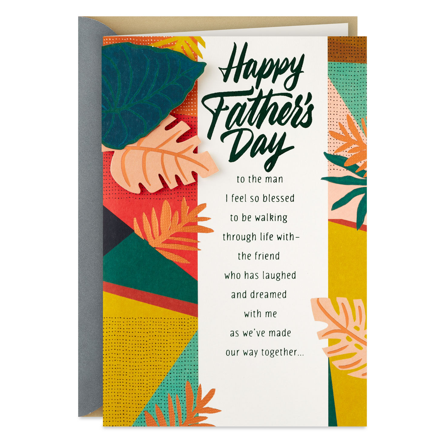 To Wonderful Man I Love Romantic Father's Day Card