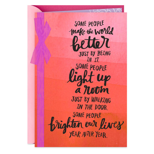 God Bless You Religious Birthday Card, 