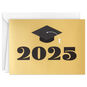 Black and Gold 2025 Graduation Note Cards Pack  image number 2
