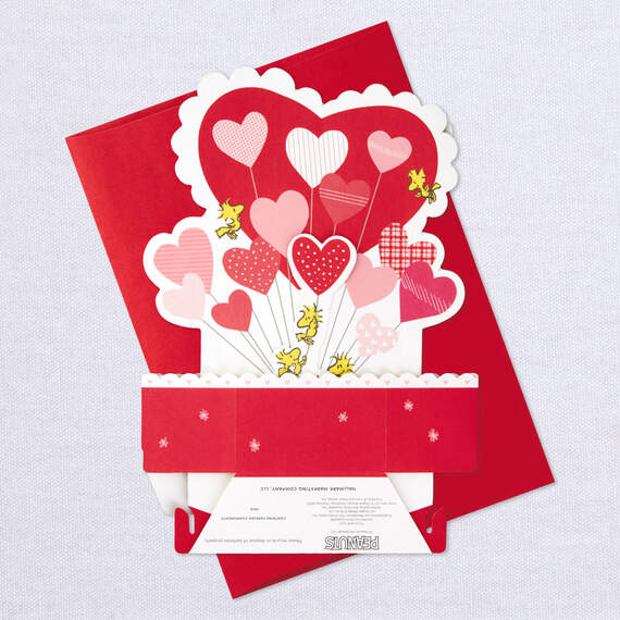 Peanuts® Snoopy and Woodstock Happy Heart Day Musical 3D Pop-Up Valentine's Day Card With Light, , large image number 7