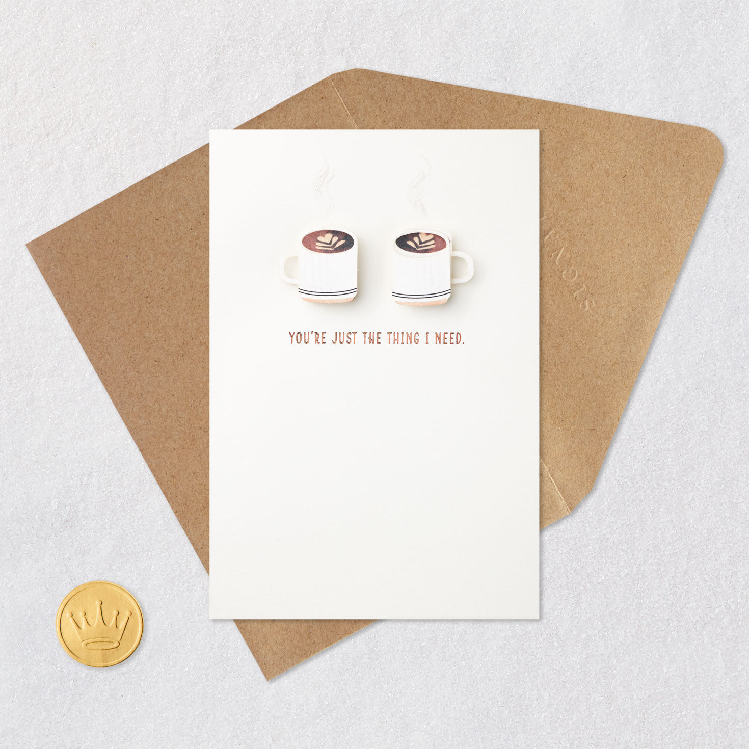 You're Just the Thing I Need Love Card, , large image number 5