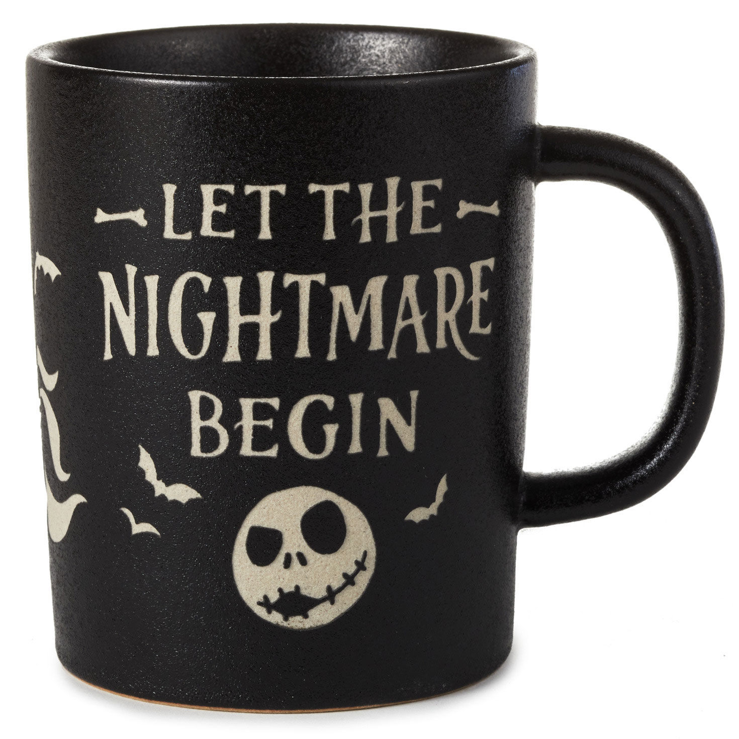 Disney Tim Burton's The Nightmare Before Christmas Let The Nightmare Begin Mug, 16.5 oz.