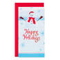 Smiling Snowman Money Holder Holiday Card, , large image number 1