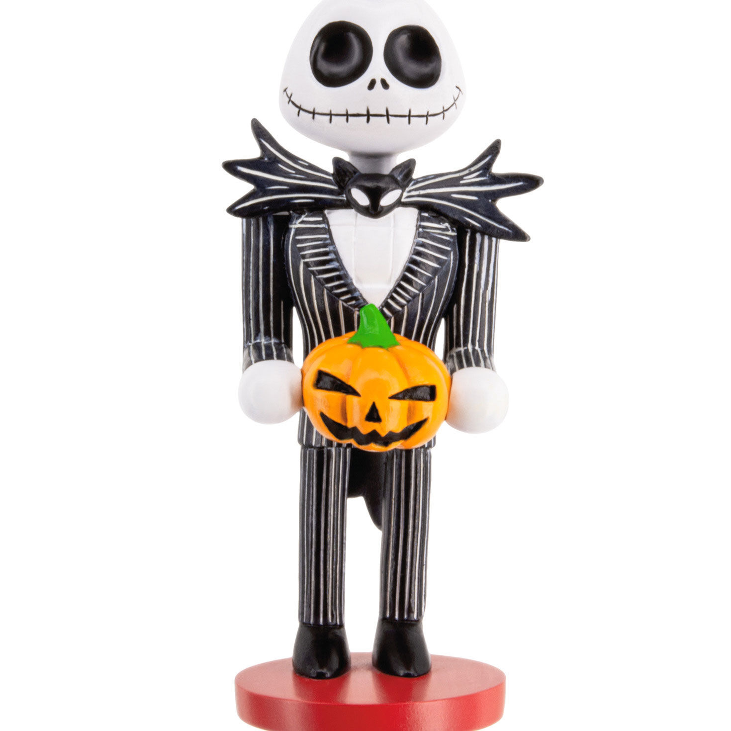 Jack Skellington Nutcracker Christmas Ornament closeup view image number 5