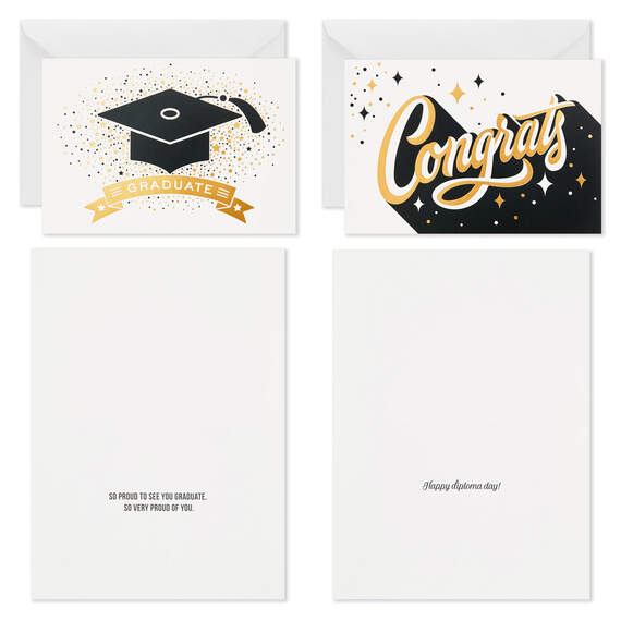 Confetti Celebration Assorted Graduation Cards, Pack of 36, , large image number 4
