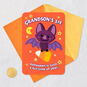 Baby Bat Grandson's 1st Halloween Card Card Front with Envelope and Gold Seal image number 5