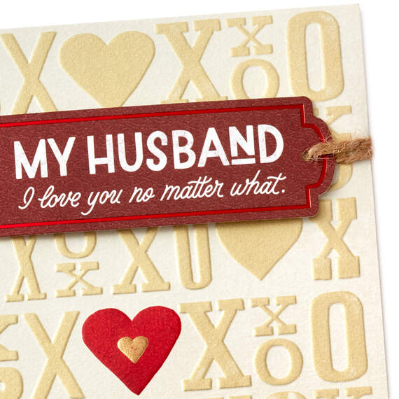 I Love You No Matter What Valentine's Day Card for Husband, , large image number 5