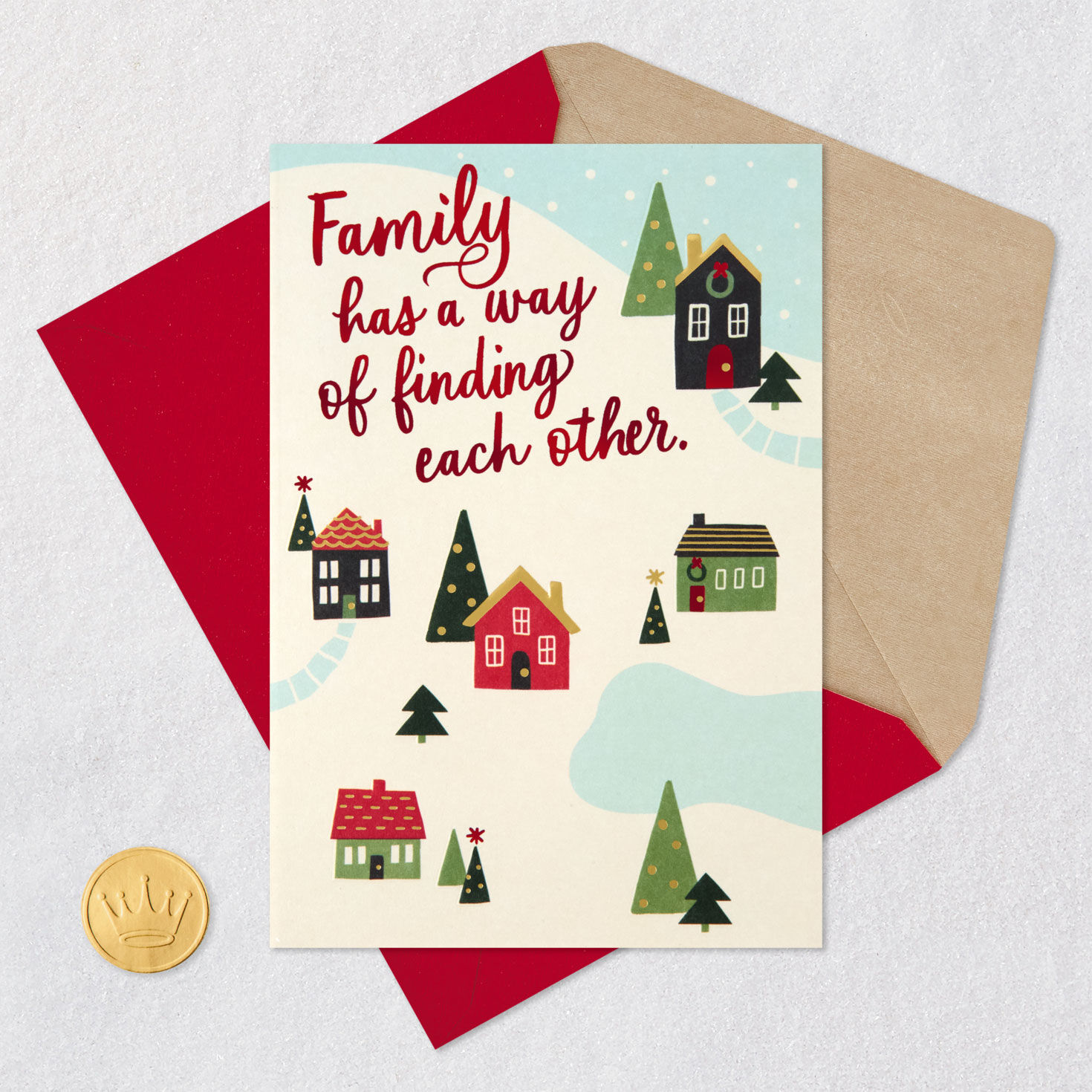 Love All the Ways We're Like Family Christmas Card for only USD 4.59 | Hallmark