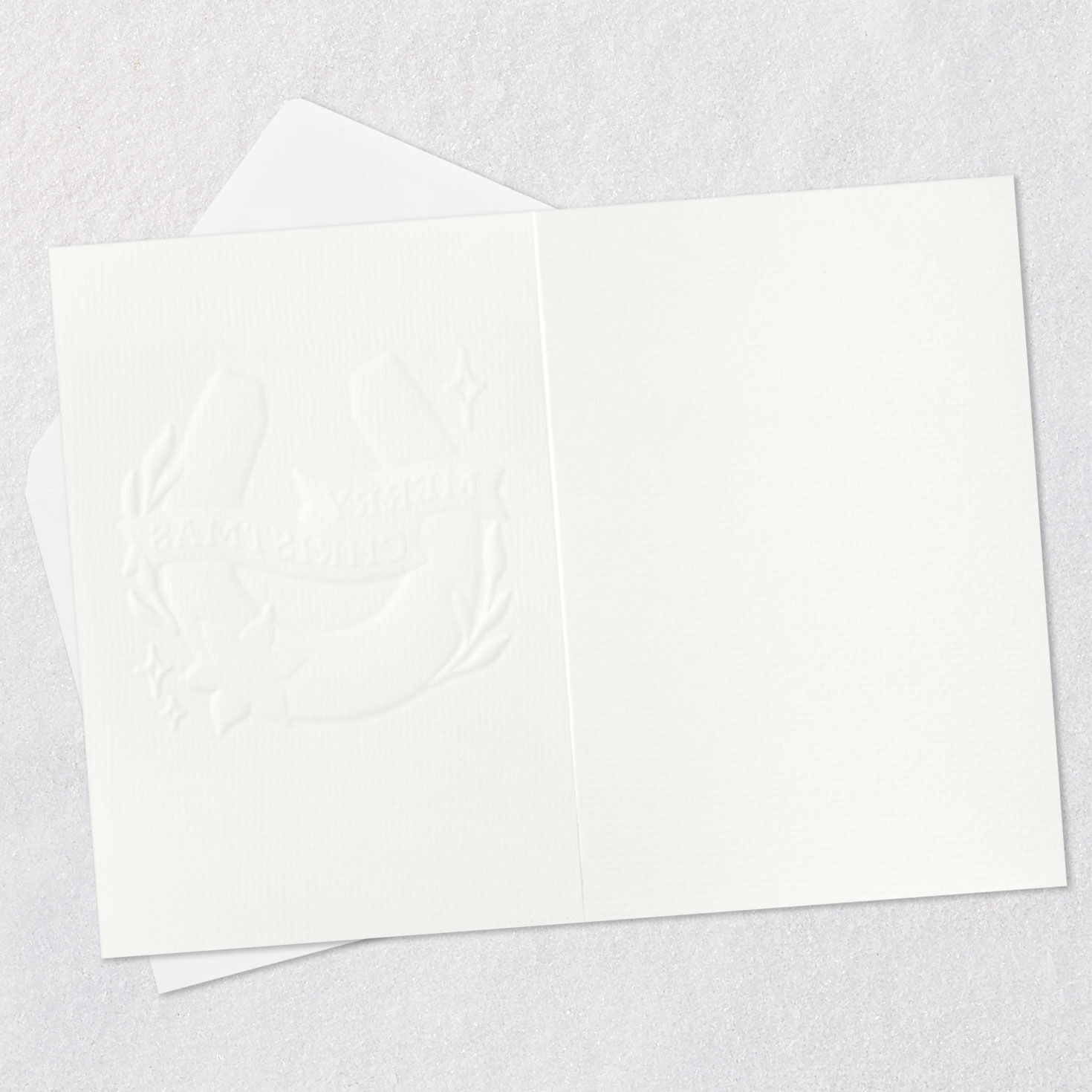 Grand Ole Opry Horseshoe Christmas Card Open card with envelope image number 2