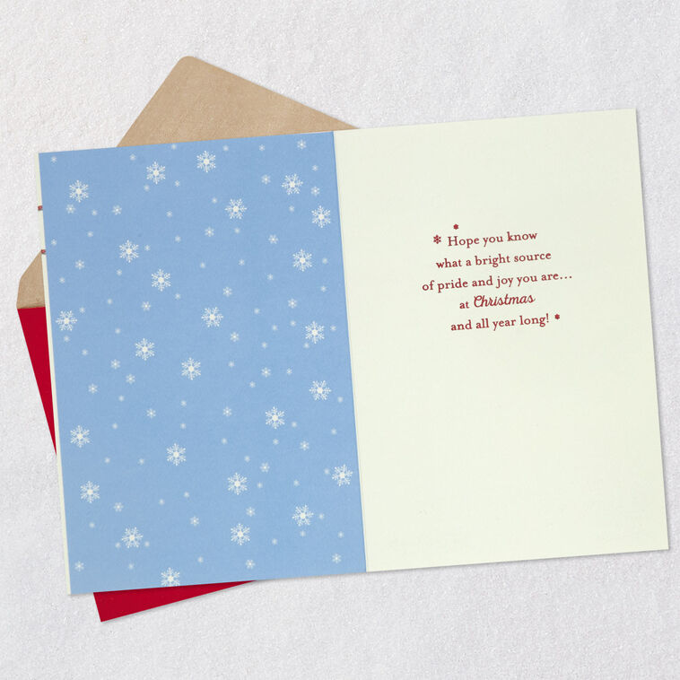 Pride and Joy Christmas Card for Son, , large image number 3