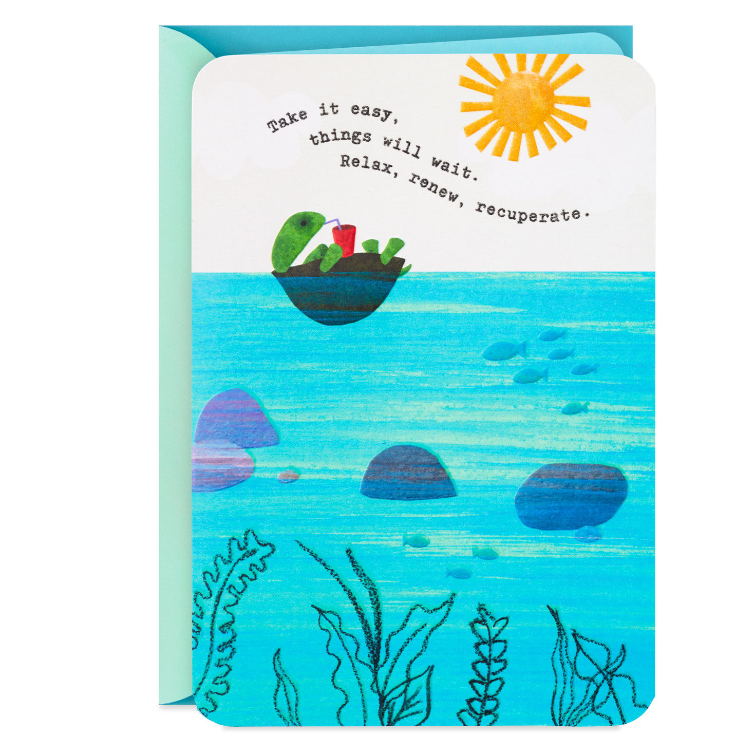 Relax, Renew, Recuperate Get Well Card