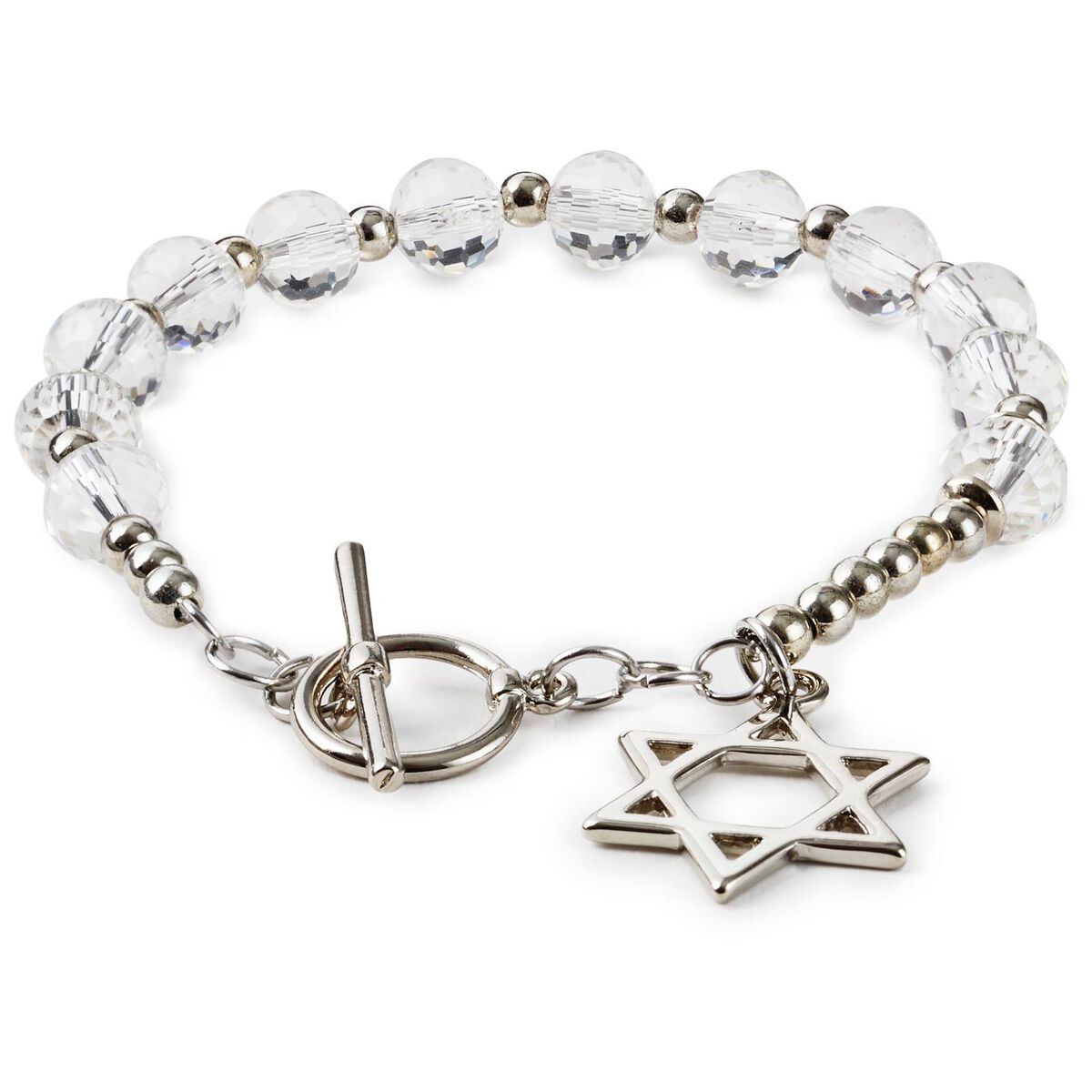Glass Star Of David Bracelet Jewelry Hallmark