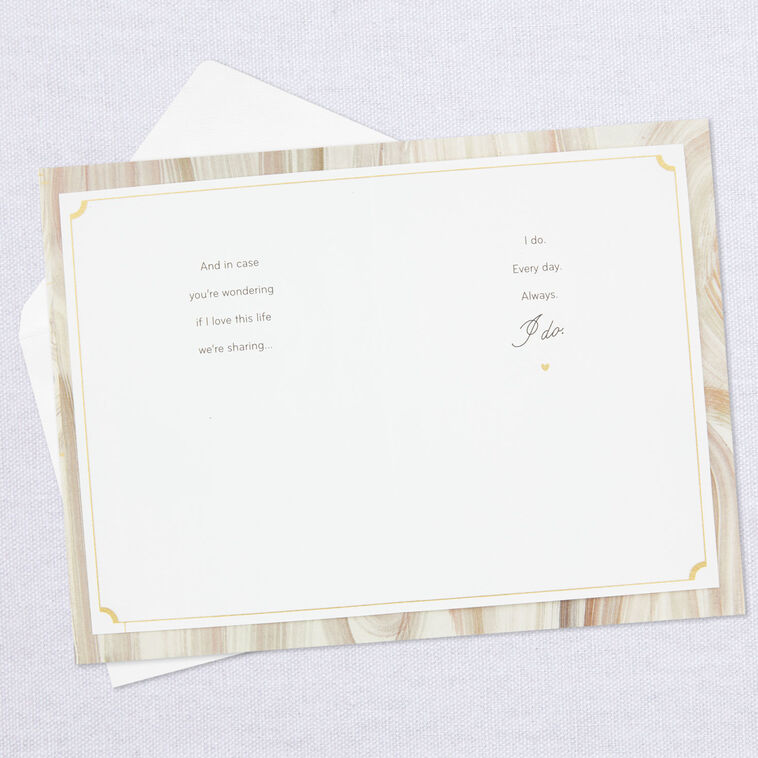 Every Day and Always I Do First Anniversary Card, , large image number 4