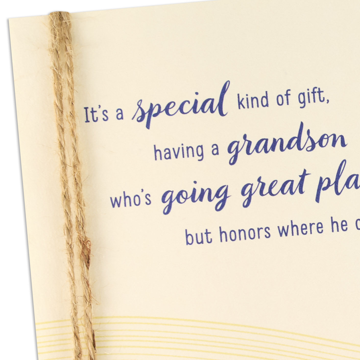 Bronze Dragonfly and Abstract Landscape Grandson Birthday Card Card Front Detail image number 4