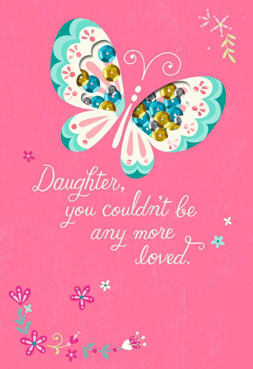 wishes for a special day birthday card for daughter