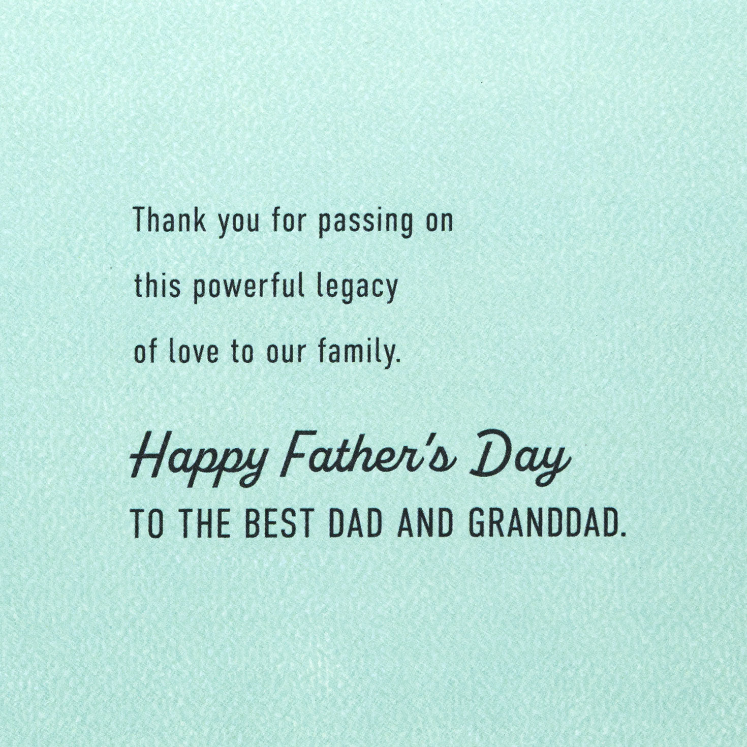 Orange and Turquoise Lettering Dad Father's Day Card Sentiment image number 3