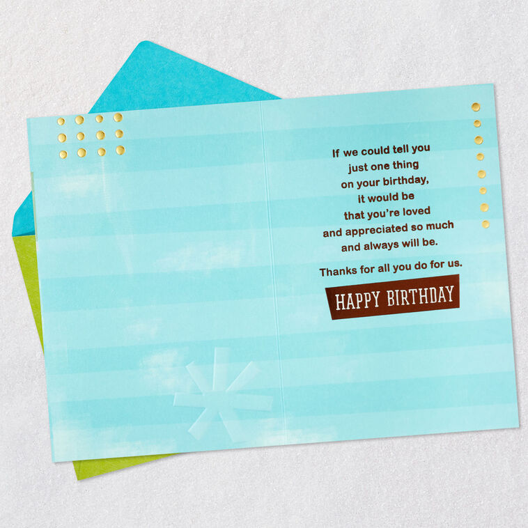 For a Great Dad Birthday Card for Dad From Us, , large image number 3