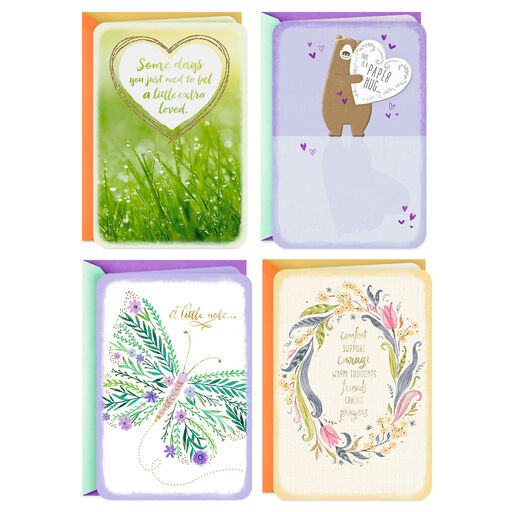 Hallmark Just Because Thinking of You Cards Assortment Pack, 
