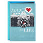 Love Our Life Camera Father's Day Card From Wife, , large image number 1
