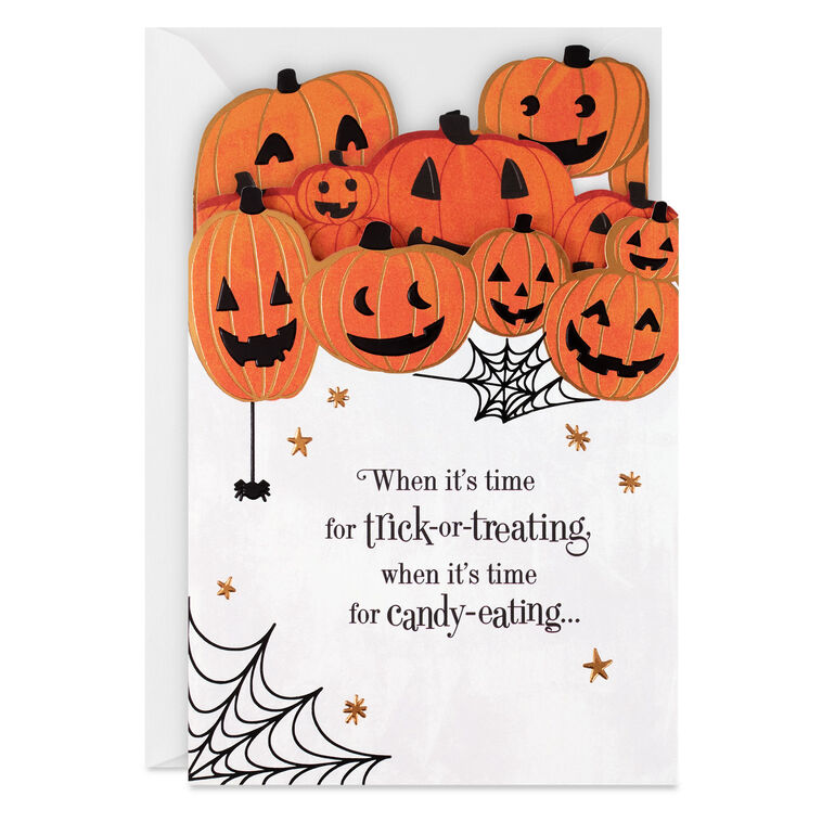 When It's Trick-or-Treating Halloween Thinking of You Card